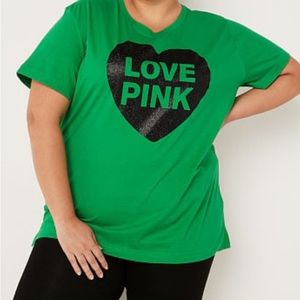 Victoria Secret PINK LIMITED EDITION ORIGINALS CAMPUS SHORT SLEEVE NWT